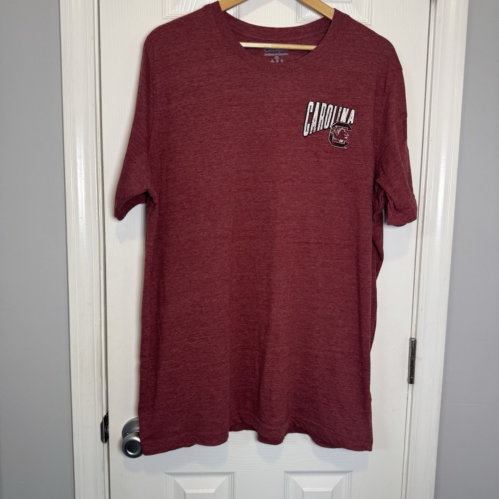 Champion University of South Carolina Gamecocks Red T Shirt Sz 2XL‎ - Picture 1 of 7